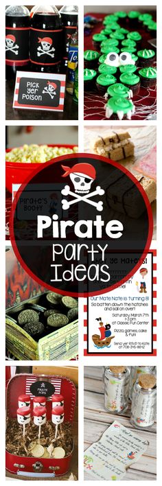 pirate party ideas and free printables