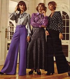 70s Fashion Bell Bottoms, 70s Fashion Women, 70s Mode, 70s Fashion Outfits, Outfit Essentials, 일본 패션