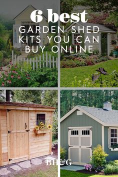 the 6 best garden shed kits you can buy online