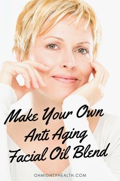 Here I'm showing you how to make the PERFECT anti-aging facial oil blend according to YOUR particular skin type. Diy Facial Oil, Diy Anti Aging, Diy Facial, Essential Oils For Skin, Anti Aging Facial