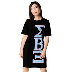 Sigma Beta Xi | Influence T-shirt dress – Strong Girl Tees Crew Neck Cotton Dress For Streetwear, Crew Neck Cotton Streetwear Dress, Cotton Crew Neck Streetwear Dress, Spring Streetwear Dress With Crew Neck, Sporty Spring Dresses For Daywear, Cotton Dresses For Streetwear, Casual Crew Neck Dresses For Streetwear, Casual Crew Neck Dress For Streetwear, Casual Mini Dress For Streetwear