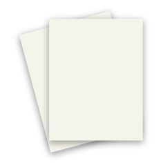 three sheets of white paper on top of each other, with one blank piece in the middle