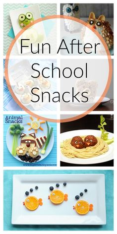 fun after school snacks for kids to make