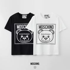 SS-20 MOSCHINO TEDDY LABEL T-SHIRT | ES Shop