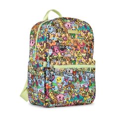 Tokidoki x JuJuBe Exclusive Midi Backpack Animalini 2.0 School Bag The White Stripes, Year Of The Tiger, Safari Party, Summer Stripes, Silver Logo, Military Discounts, The Tiger, School Bag, Mold And Mildew