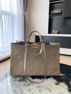 Size: Standard Size It comes with Dust box, Care manual, Tag, and Paper bag. Bags Designer Fashion, Exclusive Bag, Beautiful Packaging, Luxury Accessories, Fendi Bags, Bago, New Bag, Michael Kors Monogram, You Bag