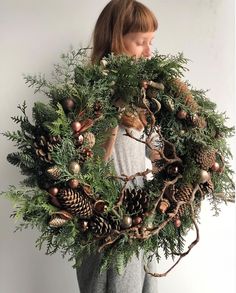 Home Made Christmas, Jul Diy, Diy Jul, Deco Table Noel, Christmas Inspo, Wreaths Diy