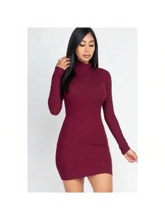 Introducing our Ribbed Mock Neck Bodycon Mini Dress, a sleek and flattering piece designed to accentuate your figure. Crafted from soft and lightweight high-stretch rib knit fabric, this dress offers both style and comfort.
Key Features:
- Fabric: Soft and lightweight high-stretch rib knit (92% Polyester, 8% Spandex)
- Fit: Slim bodycon style to highlight your body figure
- Color Options: Available in various colors to suit your preference
- Sizes: Offered in sizes XS to XL for a perfect fit
- D Solid Ribbed Mini Bodycon Dress, Chic Ribbed High Neck Mini Dress, Chic Ribbed High-neck Mini Dress, Chic High Neck Ribbed Mini Dress, Chic Ribbed Mini Dress With High Neck, Stretch Ribbed Dresses For Date Night, Trendy Ribbed Stretch Bodycon Dress, Stretch Ribbed Mini Dress, Casual Solid Ribbed Bodycon Dress