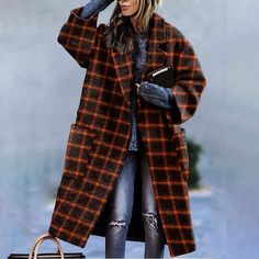 SPU: DZ-94585-LYBFabric Name: 100% PolyesterPattern: Plaid PrintProcess: PrintedStyle: VintageLength: Mid-LengthCollar: LapelPopular Elements: Plaid PrintSleeve Type: Long SleeveOccasion: DailyTheme: Fall. WinterNOTE: If you are not sure, please choose a larger size. If you have any doubts about this product, we suggest you contact our customer service team. Due to the color difference between the screens of different electronic devices (computers, mobile phones or ipads), especially the CRT scr