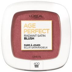 Nwt L'oreal Paris Age Perfect Radiant Satin Blush In “Berry”. Radiant Satin Blush Is Blush Formulated With Camellia Oil. This Formula Instantly Provides Healthy, Radiant Color That Doesn't Cake Or Dry. The Creamy Formula Applies Effortlessly. Enhances Cheek Bones With Luminous Color. Gives Skin A Natural, Healthy Glow. Tested Under Dermatological Control. Milani Rose Powder Blush, Butter Bronzer, Perfect Lipstick, Camellia Oil, Cool Undertones, Luminous Colours, Perfect Makeup, Healthy Glow, L Oreal