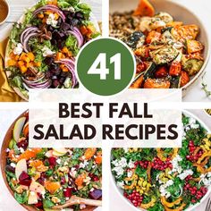 Fall Salad Recipes, Fall Salads, Apple Walnut Salad, Salad Kale, Fall Dinners, Fall Salad, Wild Rice Salad, Radicchio Salad