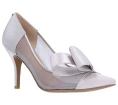 Breathable mesh sides lend modern personality to this pump that's detailed with a fashionable bow for an elegant touch. From J. Renee. Elegant Mesh Heels, Elegant Mesh Heels For Spring, Mesh Bows, Stiletto Heels, Memory Foam, Pumps, Mesh, Heels