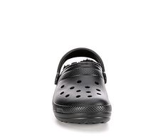 Crocs Classic Lined Men's/Womens Clog Enjoy even more coziness with the Crocs Classic Lined unisex Clog. A soft, fuzzy liner updates the classic Croc to wrap your foot in cradling comfort that's blissfully supportive. Perfect for running errands or chilling around the house. Synthetic upper Slip-On w/heel strapSoft liningDual Crocs Comfort footbedTraction outsole Casual Winter Clogs With Textured Footbed, Winter Non-slip Synthetic Clogs, Casual Winter Outdoor Clogs, Black Synthetic Clogs For Winter, Casual Synthetic Clogs For Winter, Black Crocs, Rack Room Shoes, Rack Room, Womens Clogs