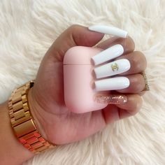 Purple Acrylic Nails, Chanel Nails, Nails Glossy, Red Acrylic Nails, Long Acrylic Nail Designs, Drip Nails, Nails Now, Painted Nails, White Acrylic Nails