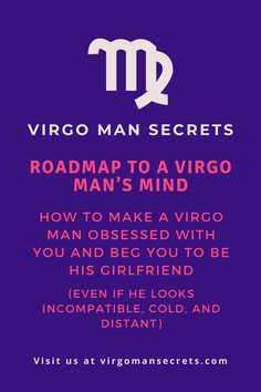 the virgo man secrets roadmap to a virgo man's mind