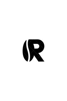 the letter r is made up of black letters