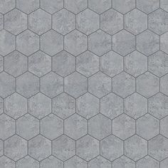 an image of hexagonal tile pattern in grey tones that looks like hexagon tiles