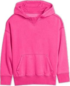 Pink Cotton Hoodie By Gap, Gap Pink Long Sleeve Hoodie, Gap Pink Winter Hoodie, Pink Gap Sweatshirt For Winter, Teen Girls, Fleece Fabric, Pink Girl, Sleeve Cotton, Pink Rose