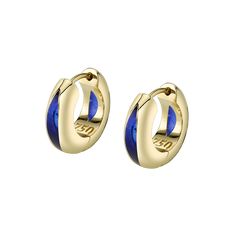 Plique-á-jour translucent enamel windows 18k Italian Yellow Gold Designed and created in Los Angeles California. Huggie Earring, 18k Gold Earrings, Gold Design, Huggies Earrings, Los Angeles California, Gold Earrings, Cufflinks, 18k Gold, Gemstone Rings