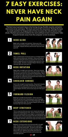 Punkty Spustowe, Neck Pain Exercises, Neck And Shoulder Exercises, Shoulder Exercises, Neck Exercises, Posture Exercises, Stiff Neck, Neck Pain Relief, Yoga Posen