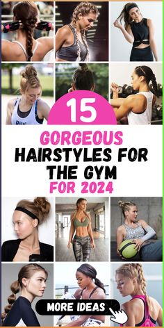 Discover 15 Hairstyles for the Gym 2024, offering stylish and practical options for every workout enthusiast. Our collection features easy and cute hairstyles for the gym, perfect for short hair, long hair, and curly hair. Whether you prefer braided or natural styles, these gym hairstyles will keep your hair in place during your workouts. Find the best workout hair solutions to complement your fitness routine. Athletic Updos For Long Hair, Quick And Easy Gym Hairstyles, Hairstyles For Active Women, Cute Workout Hairstyles For Long Hair, Fitness Hairstyles Workout Hair, Work Out Hairstyles Gym, Active Hairstyles For Long Hair, Easy Gym Hairstyles For Long Hair, Cute Gym Hairstyles For Short Hair