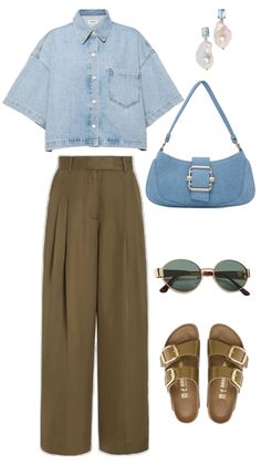 Half and half - outfit in two colours Chilly Spring Outfit, Capsule Wardrobe Women, Casual Chique, Relaxed Outfit, Half And Half, Business Casual Outfits, Minimal Fashion, Fashion Company