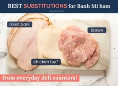 the best subs for banh mi ham are from everyday deli countertops