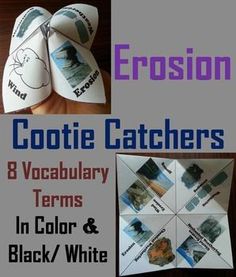 an advertisement for the croison cootie catchers