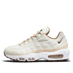 Nike Air Max 95 'Cork' CZ2275-100 Nike Models, Womens Air Jordans, Adidas Spezial, Nike Air Max For Women, Nike Air Max Plus, Air Max Plus, Nike Air Max 95, Air Max 95, Nike Cortez