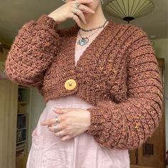 Crochet Cardigan PATTERN // Cinnamon Cappuccino // Adjustable Cozy Oversized Lounge Cardigan Crochet Pattern for ANY SIZE - Etsy Saudi Arabia Brown Crochet Outerwear For Fall, Brown Crochet Sweater For Fall, Waffle Cardigan Crochet Pattern, Crochet Waffle Cardigan, Cozy Brown Knitted Cardigan, Crochet Brown Cardigan Pattern, Crochet Cardigan With Puffy Sleeves, Spring Crochet Brown Cardigan, Cinnamon Cappuccino