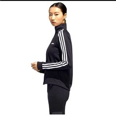 Brand New Adidas Quarter Zip Fleece Pullover With Three Quarter Zip Up Collar Size: Small Ships Fast And Secure From Smoke Free And Pet Free Home! Sportswear Top With Three Stripes For Fall, Adidas Long Sleeve Track Jacket With Ribbed Cuffs, Adidas Long Sleeve Track Jacket Athleisure, Adidas Long Sleeve Track Jacket In Athleisure Style, Adidas Long Sleeve Track Jacket For Athleisure, Adidas Long Sleeve Athleisure Track Jacket, Long Sleeve Tops With Three Stripes For Fall, Adidas Long Sleeve Fleece Sweatshirt, Adidas Long Sleeve Athleisure Sweatshirt