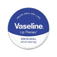 NATURAL SHINE: Vaseline Lip Therapy is your solution for long-lasting healthy and soft lips designed with a formula that hydrates, relieves, and protects several layers of skin. SHEA BUTTER: Shea Butter ingredient helps add a hydrating layer that sits on top skin, protecting them from the effects of extreme temperatures. VITAMIN E: Vitamin E on skin is known for its restorative abilities and natural protection against harmful free radicals as well as harmful UV rays. CLINICALLY PROVEN: Vaseline Vaseline Original, Vaseline Petroleum Jelly, Lip Balm Tin, Scented Lip Balm, Vaseline Jelly, Beauty Hacks Lips, Vaseline Lip Therapy, Healing Dry Skin, Vaseline Lip