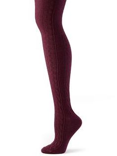 Cable knit over-the-knee sock | Banana Republic Casual Winter Stockings, Fitted Cable Knit Socks, Cozy Knee-high Socks For Stocking Stuffers, Over The Knee Socks For Stocking Stuffer, Trendy Thigh High Winter Stockings, Trendy Thigh High Stockings For Winter, Trendy Solid Thigh-high Tights, Trendy Solid Thigh High Tights, Trendy Solid Color Thigh High Tights