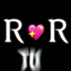 the word ro is written in white letters with a pink heart and star on it