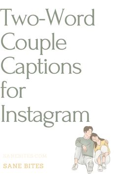 two - word couple captions for instagram