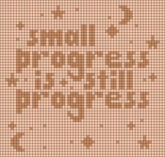 a cross stitch pattern with the word love spelled in small letters on it's side