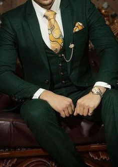 Green Wedding Suit, Dinner Suit, Wedding Suits Groom, Formal Suit