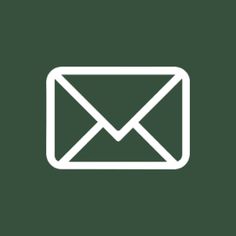 an email envelope icon on a green background