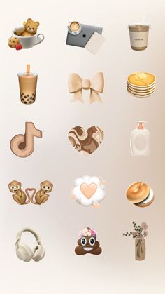 Emoji iOS18 Brown 🐌 Single Emoji, Bit Moji, Emoji Food, Fall Background Wallpaper, New Emojis, Iphone Stickers