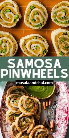 Looking for a unique Indian snack? These easy Puff Pastry Samosa Pinwheels are a delicious twist on traditional samosas! With a potato and peas filling, they make an ideal appetizer for gatherings, best served with chutney and chai. Puff Pastry Samosa Recipe, Samosa Pinwheels, Aloo Samosa, Easy Samosa Recipes, Vegetable Samosa, Samosa Chaat, Easy Puff, Samosa Recipe, Easy Puff Pastry