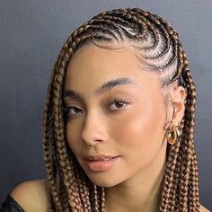 Gana Braids, Ghana Braids Cornrows, New Braided Hairstyles, Feeder Braids, Braided Hair Styles, Flat Twist Hairstyles, Bob Braids Hairstyles, Braided Hairstyles For Black Women Cornrows, Ghana Braids