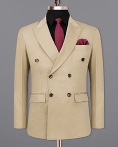 Embrace your inner bond in this double-breasted Blazer. French crown is here to add a sophisticated touch to your wardrobe with this piece. Spy gadgets not included. In addition to being constructed from Imported Superior Fabrics, French crown Blazers are built with top quality components and thoughtful construction. Wool Blend: 70% wool and 30% terylene. These Blazers are a great all-around choice. They are breathable, soft, warm, hypoallergenic, easy to clean, moisture wicking and flame resist Designer Blazers For Men, Spy Gadgets, Blazer Designs, Long Blazer, Blazer And Shorts, Breasted Blazer, Double Breasted Blazer, Blazers For Men, Double Breasted Suit