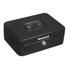 a black tool box with the word honeywell on it's front and bottom