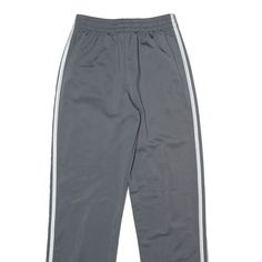 Item is in used condition. Item has a faint mark to the left leg. >Size: L >Waist Size (Un-Stretched): 24" >Inside Leg: 29" >Rise: 9" >Hem: 7" Casual Full Length Sweatpants For Training, Moisture-wicking Gray Pants For Streetwear, Sporty Gray Pants With Straight Hem, Boys Track Pants, Just Peachy, Wholesale Shoes, Beauty Bag, Cardigan Coat