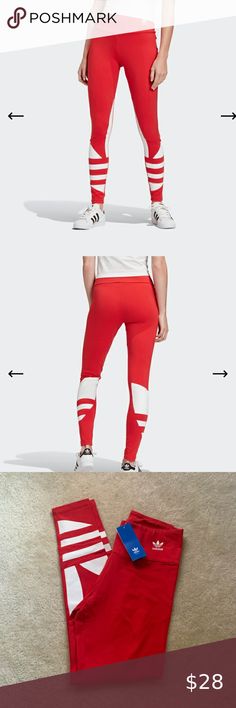 NWT adidas leggings Red high waisted leggings Large white logo on the back of both legs Size US 34/36 fits like a small Cotton material adidas Pants & Jumpsuits Leggings Adidas Tights Outfit, Tights Outfits Leggings, Adidas Tights, Outfit Leggings, Mesh Panel Leggings, Striped Tights, Panel Leggings, Adidas Leggings, Adidas Crop