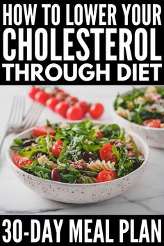 Low Cholesterol Meal Plan, Day Meal Plan