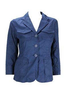 Charter Club Womens Navy 3/4-Sleeve Button-Front Jacket About Us Payment FAQs Charter Club Womens Navy 3/4-Sleeve Button-Front Jacket Our Price: $14.99 Retail Price: $79.00 Item Details Size: X-Small Size Type: Regular Color: navy Material: Gender: Female Condition: New with Tags Women Men Plus Size Juniors Handbags Women's Suiting, Men Plus Size, Charter Club, Navy Women, About Us, Suits For Women, Vest Jacket, Women Men, Prom