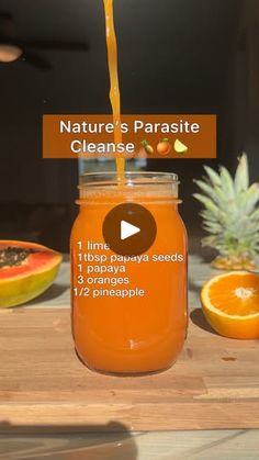 363K views · 6.5K reactions | Nature’s Parasite Cleanse 🍍🍊🍋‍🟩 #growyourown #growyourown #parasite #parasites #cleanse #detox #guthealth #digestion #papaya #pineapplejuice #juicerecipe #inflammation #inflammationrelief #immuneboost #antioxidants #vitamins #nutritious #juicingforhealth #healthiswealth #healthandwellness #growyourownfood #growyourownlives #fruitheals #healingfruit #natureheals #healingnature #fbreels #reels2024 #explorepage | Growyourownlives