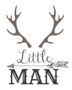 the little man logo with antlers and arrows