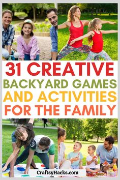 31 creative backyard games and activities for the family